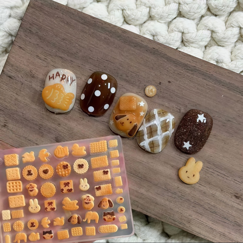 Art Craft Rabbit - Cute Animal Nail Art & Cookie