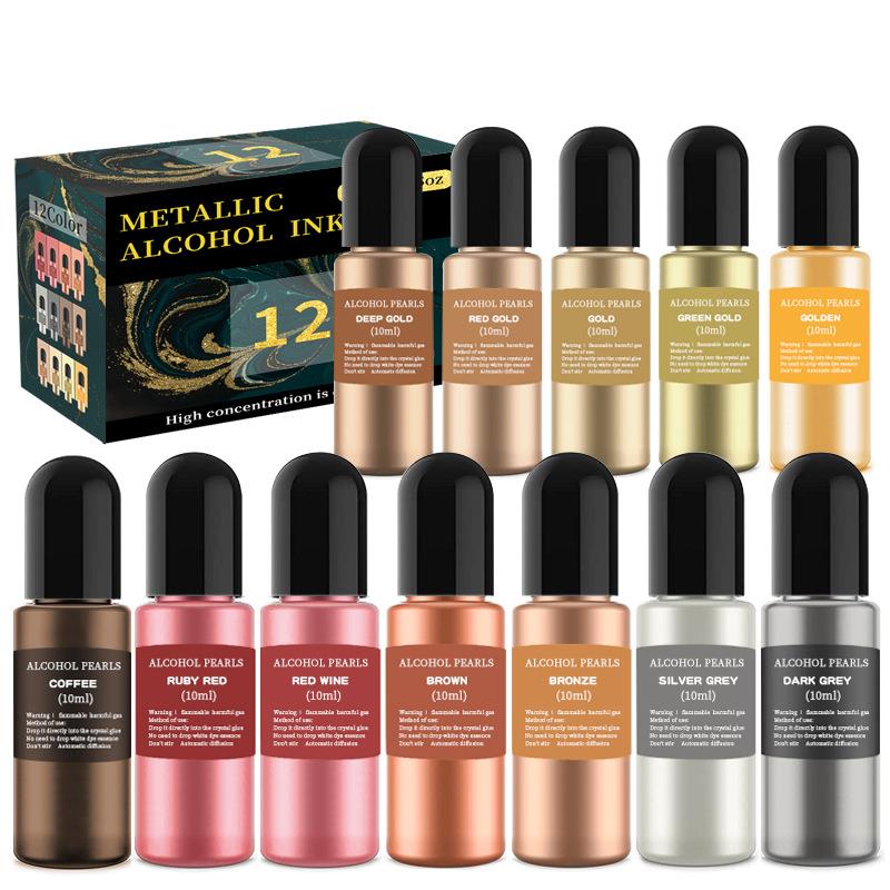 Resin Pigment Powder - 1 Set Resin Pigment Kit Art