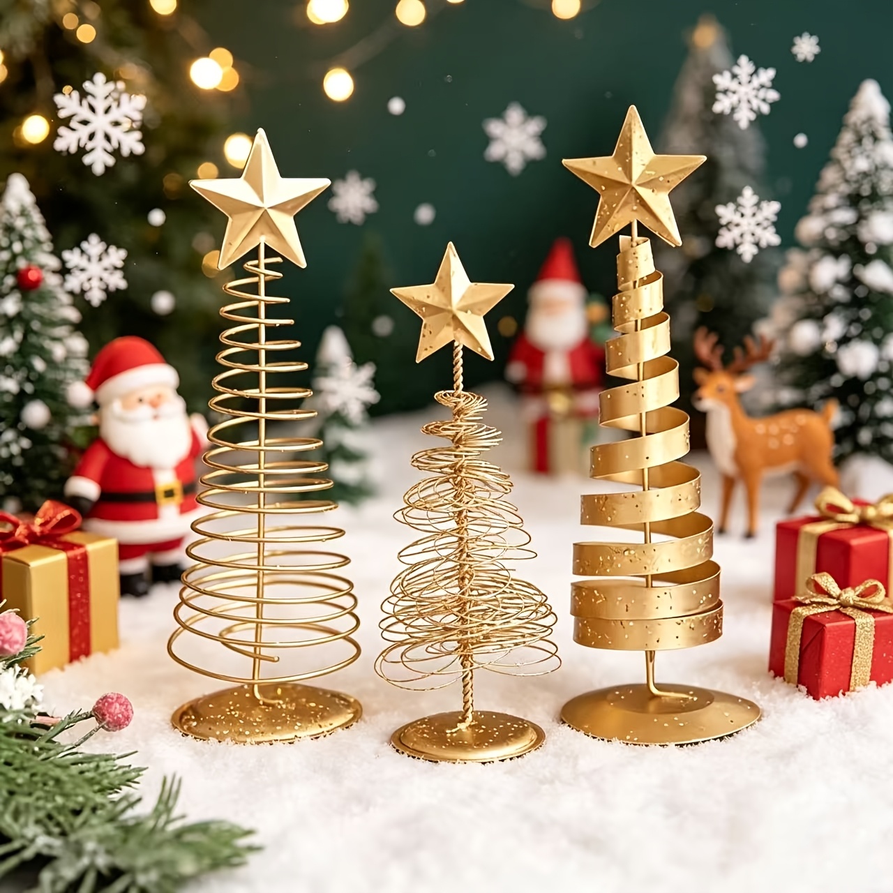 Art Craft Tree - 3pcs Christmas Trees Artificial Christmas Tree