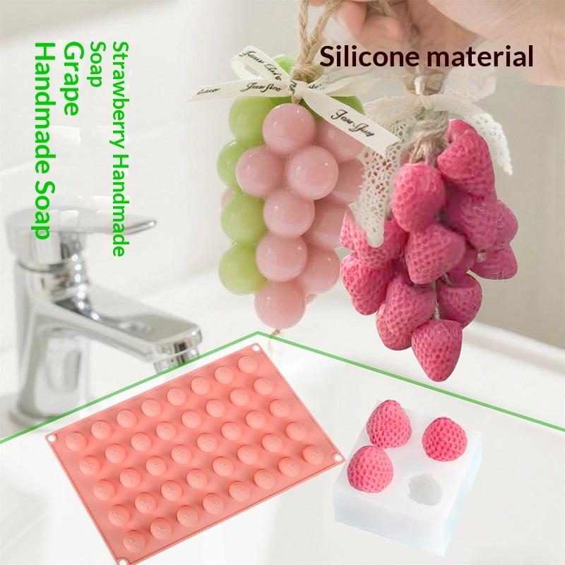 Art Craft Stick - Silicone Grape Ball Molds Soft Flexible