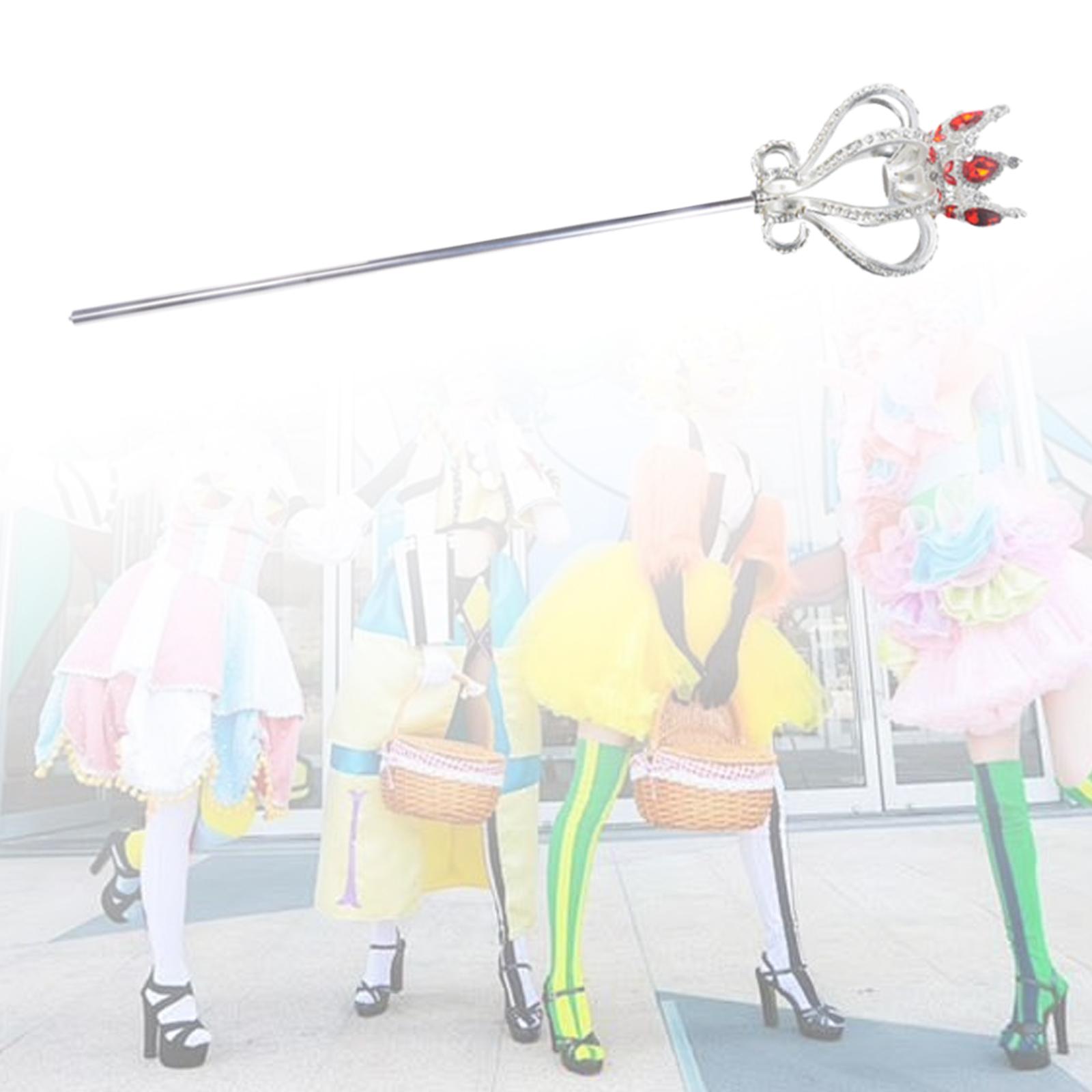 Queen Art Craft - Rhinestone Scepter Art Crafts Cosplay Princess