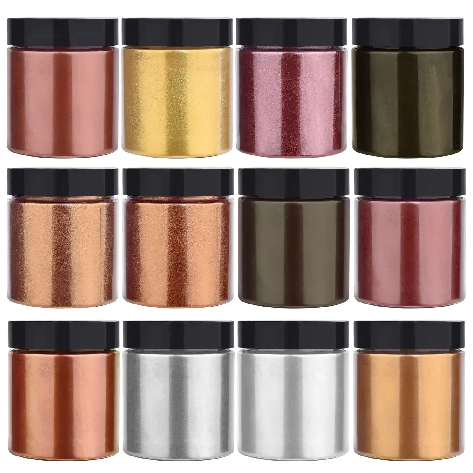 50g/Bottle Metallic Glitter Po - огляд і ціна Resin Pigment Powder
