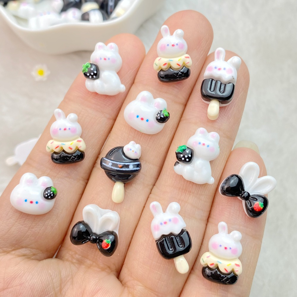 20Pcs Mixed Nail Art Resin Car - огляд і ціна Art Craft Rabbit