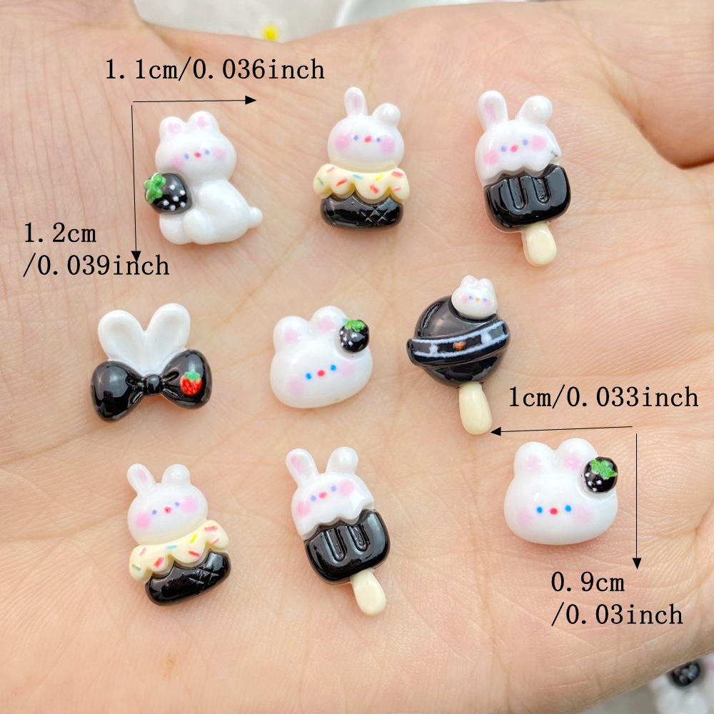 20Pcs Mixed Nail Art Resin Car - огляд і ціна Art Craft Rabbit