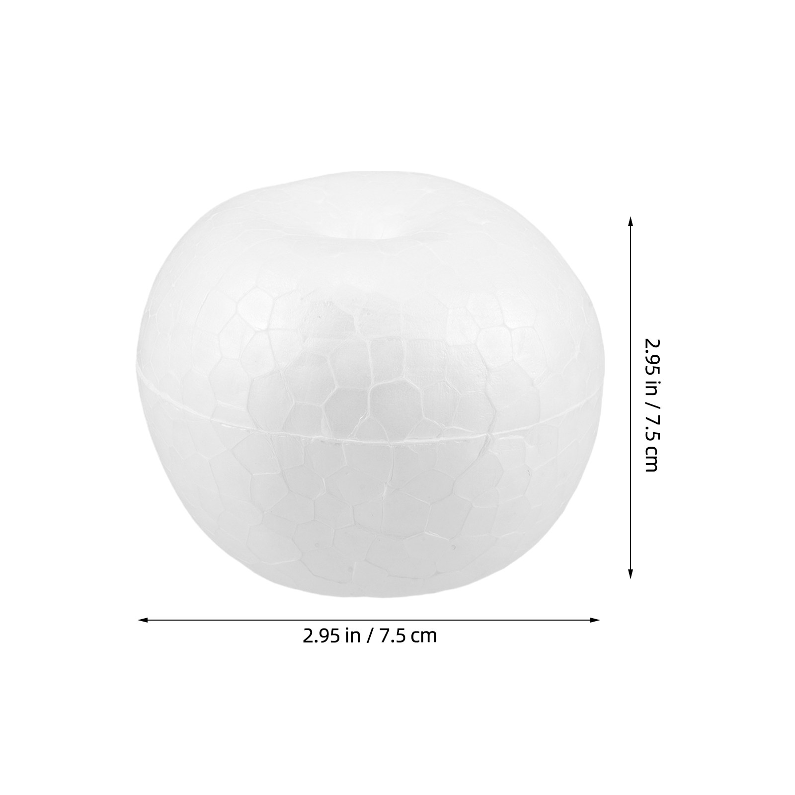 20pcs White Foam Fruit 7.5Cm S - огляд і ціна Art Craft Tree
