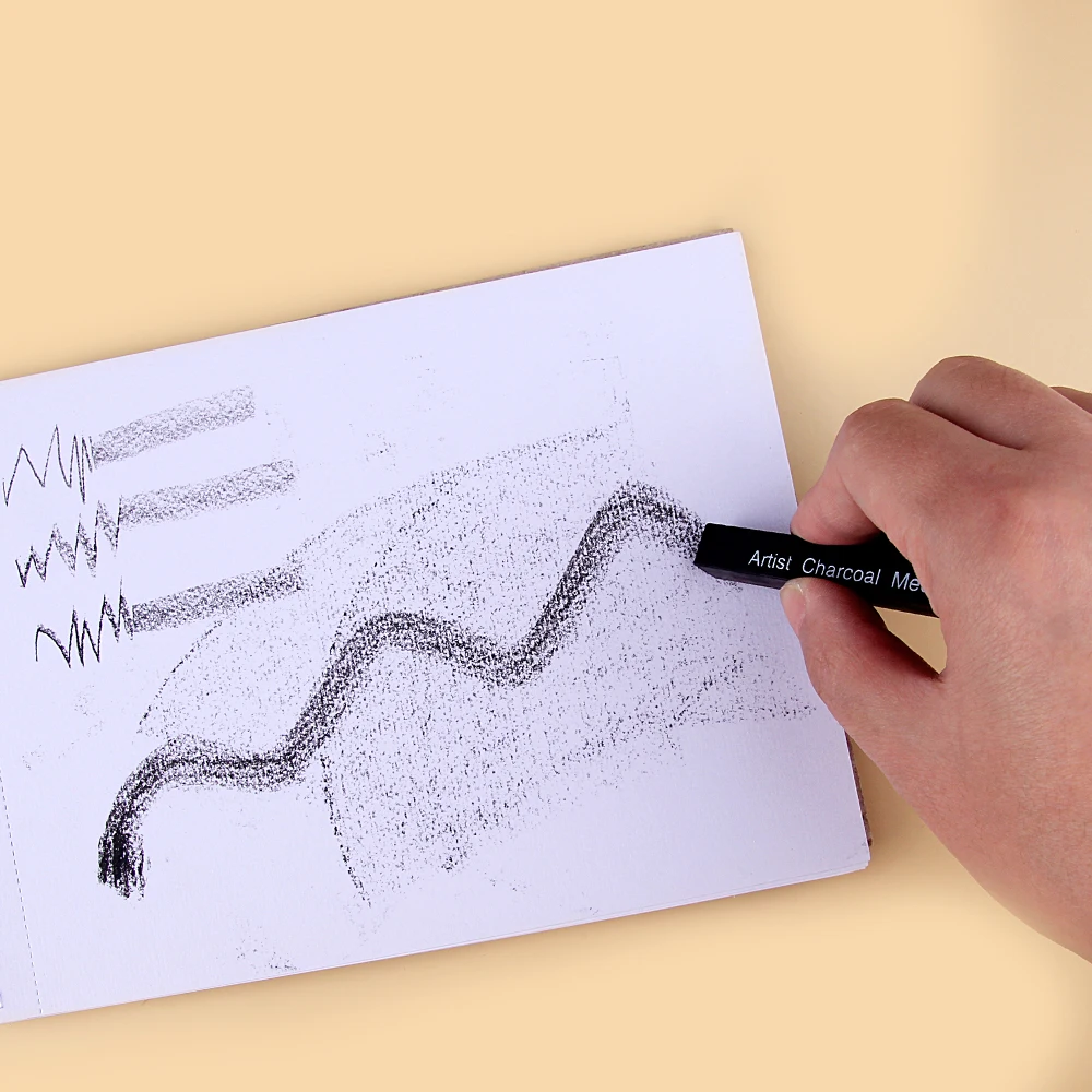 6pcs Sketch Charcoal Bars Set  - огляд і ціна Sketching Charcoal Set