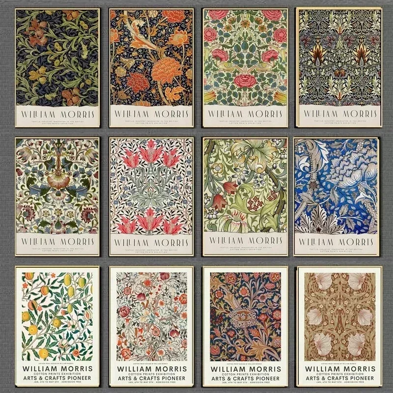 Nordic Canvas Painting Poster  - огляд і ціна Art Craft William Morris
