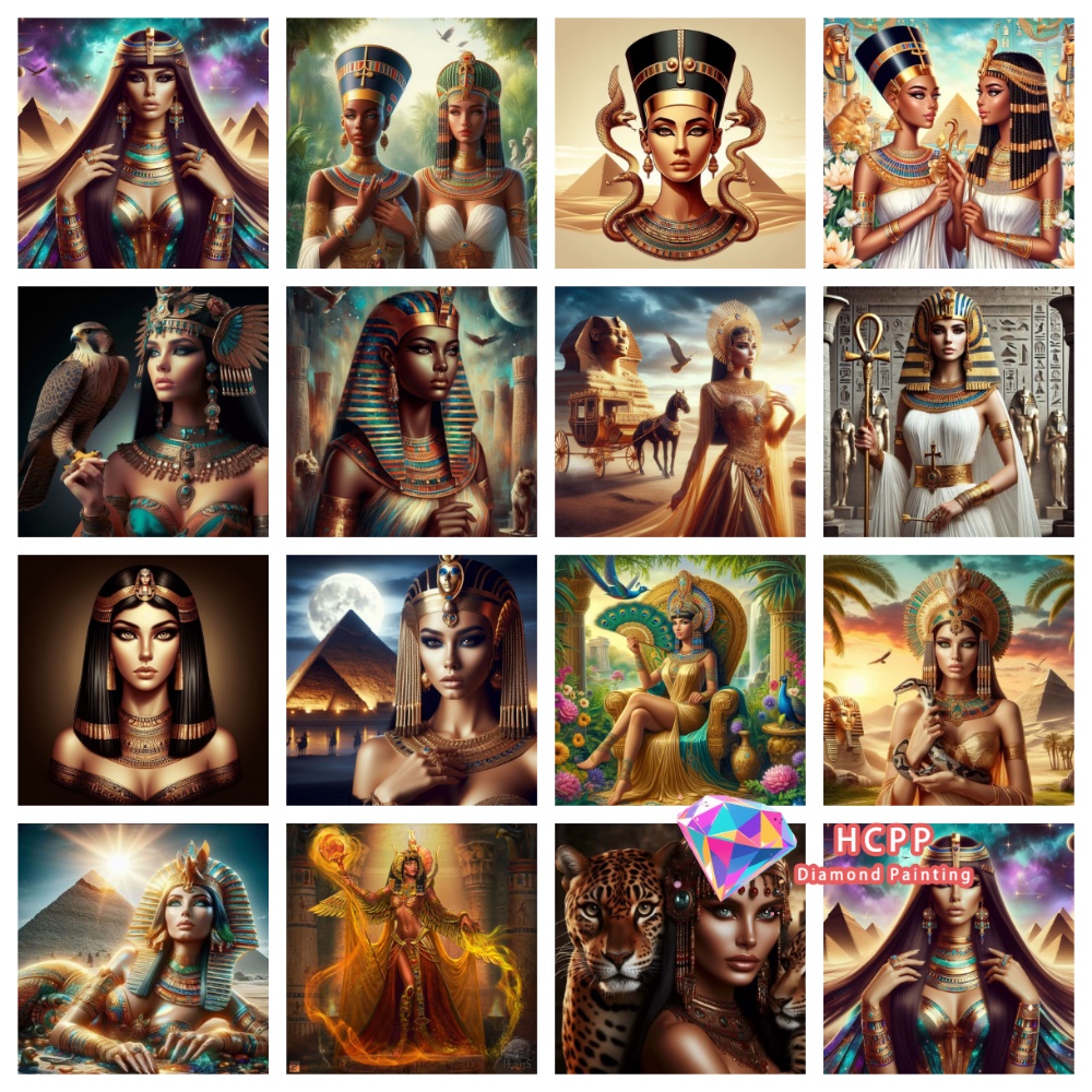 Egyptian Queen Diamond Paintin - огляд і ціна Queen Art Craft