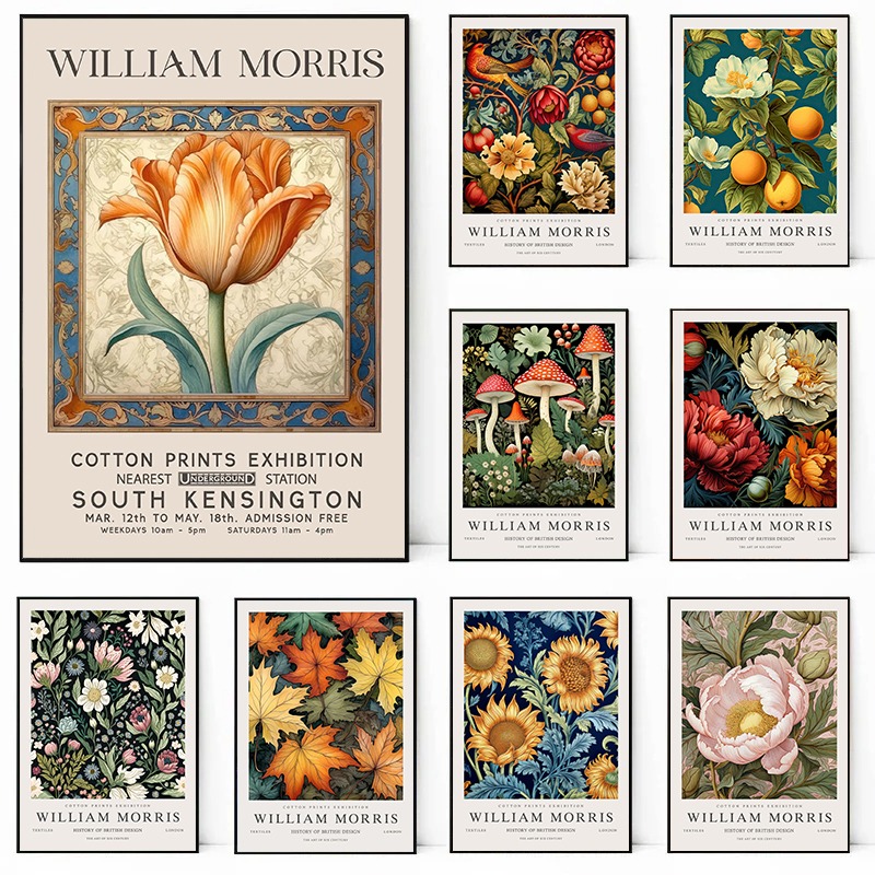 1PC  William Morris Exhibition - огляд і ціна Art Craft William Morris