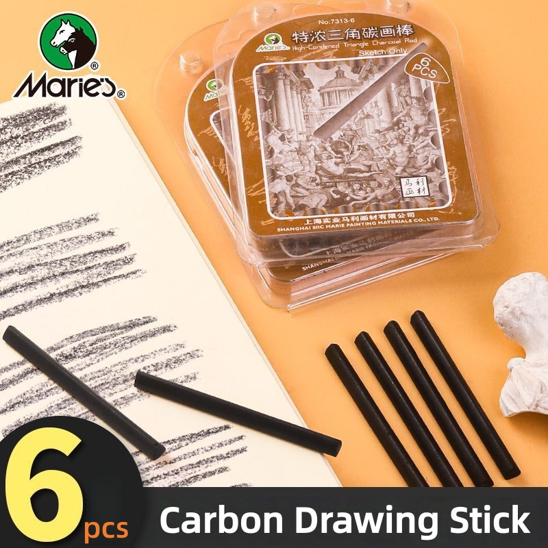 Triangle charcoal drawing stic - огляд і ціна Sketching Charcoal Set