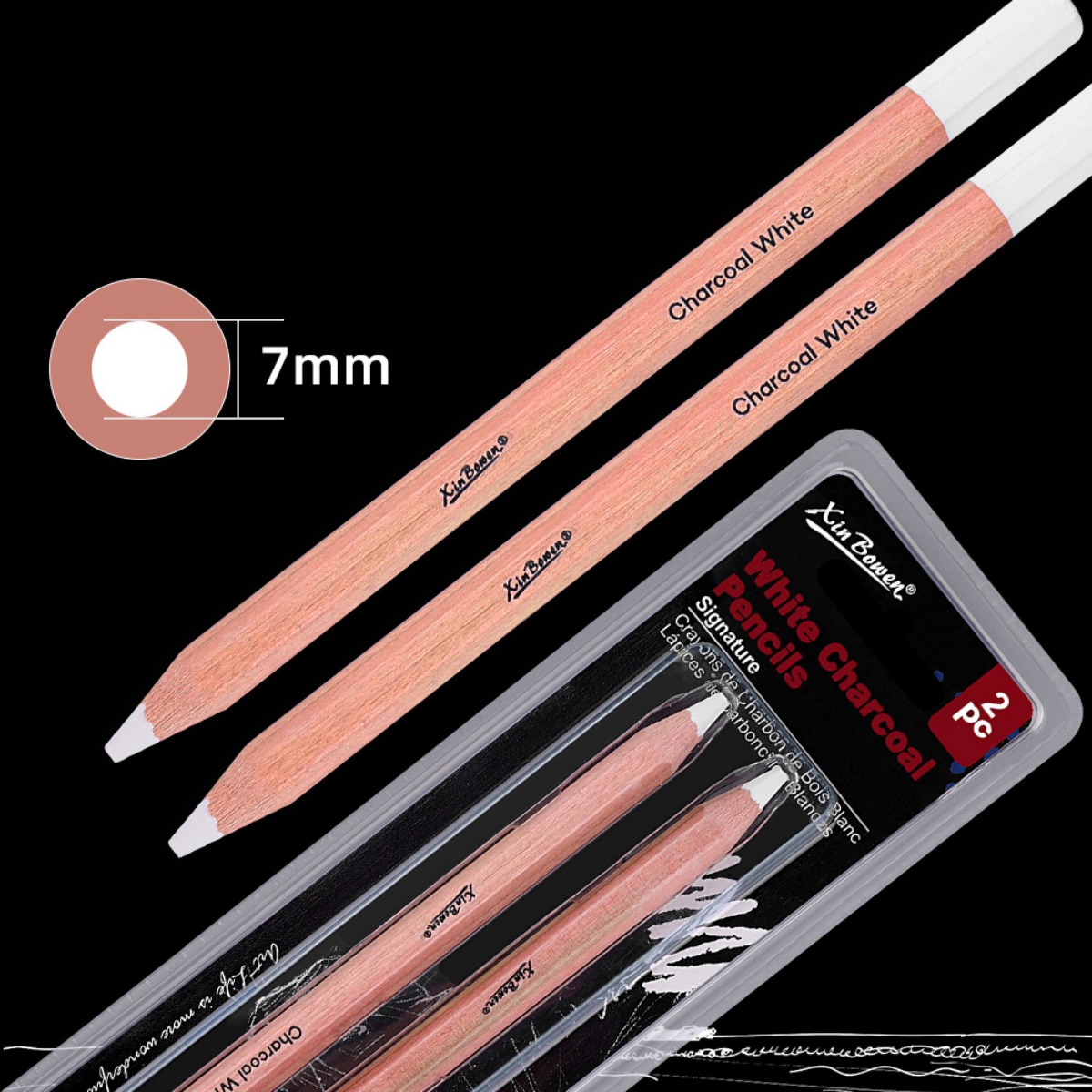 2Pcs/set Thicked Sketching Whi - огляд і ціна Sketching Charcoal Set