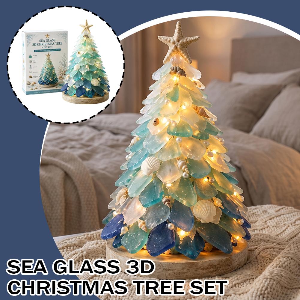 3D Sea Glass Christmas Tree De - огляд і ціна Art Craft Tree