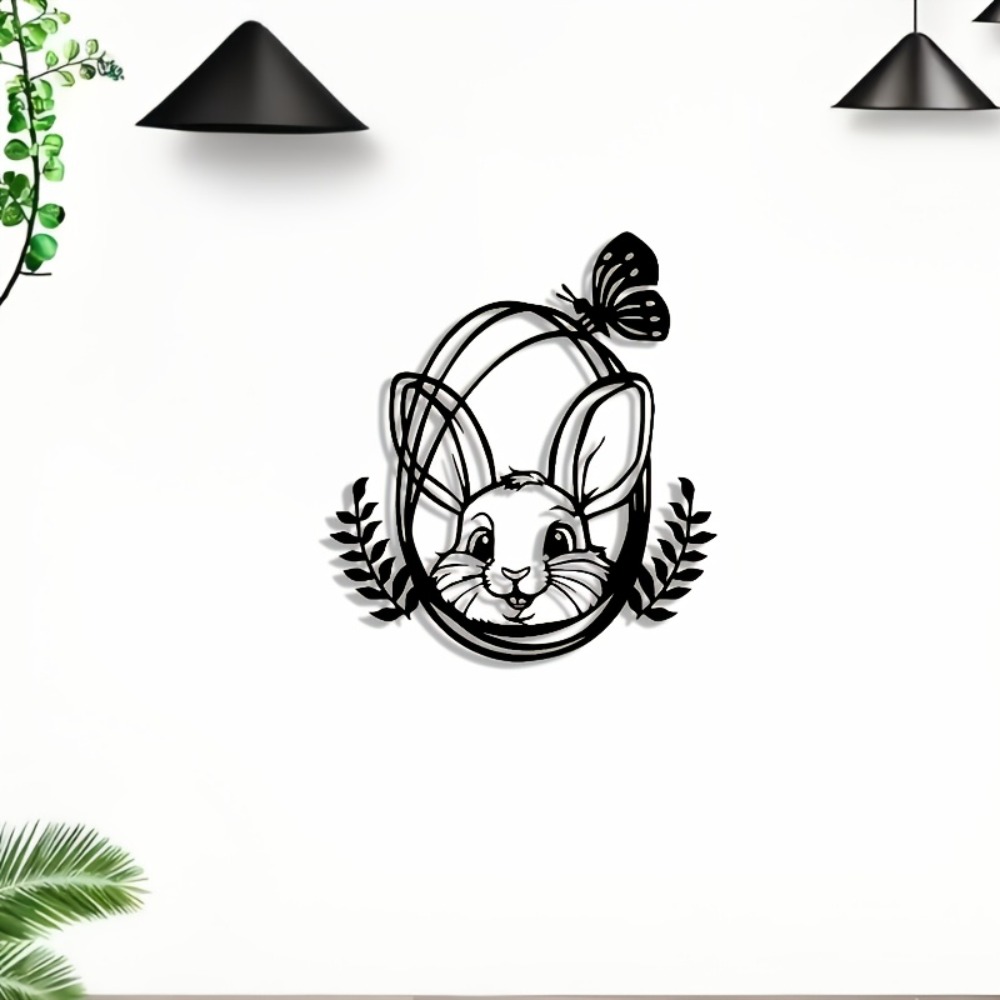CIFBUY Metal Wall Art Bohemian - огляд і ціна Art Craft Rabbit