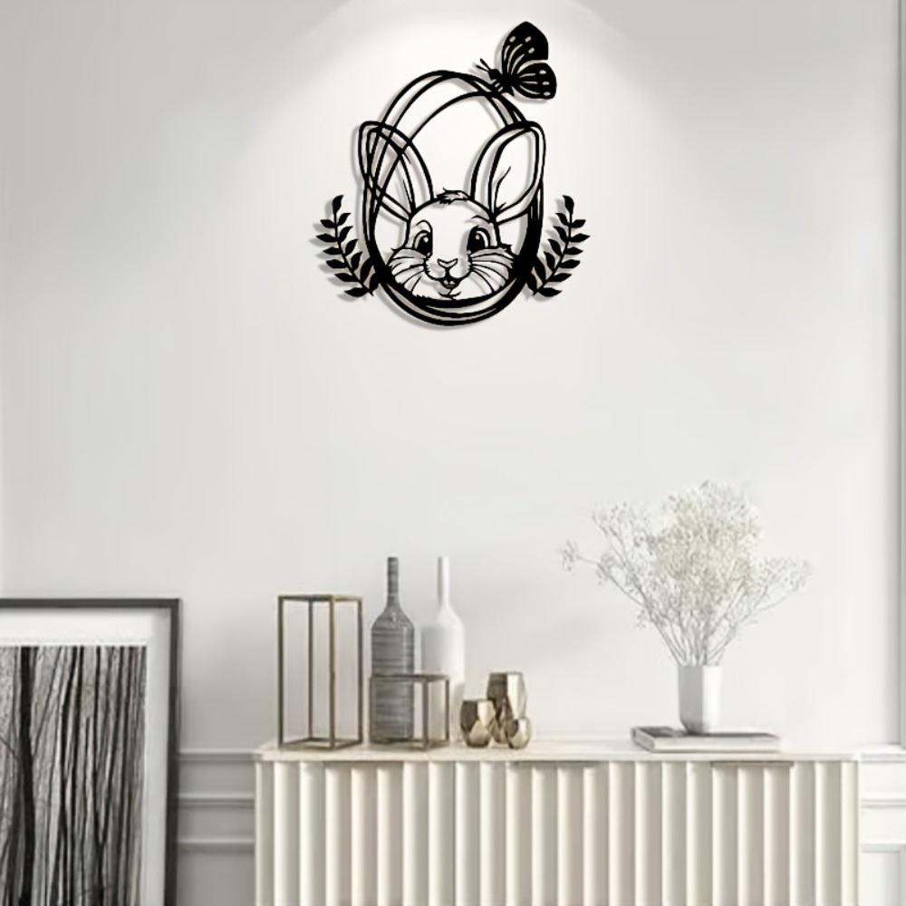 CIFBUY Metal Wall Art Bohemian - огляд і ціна Art Craft Rabbit