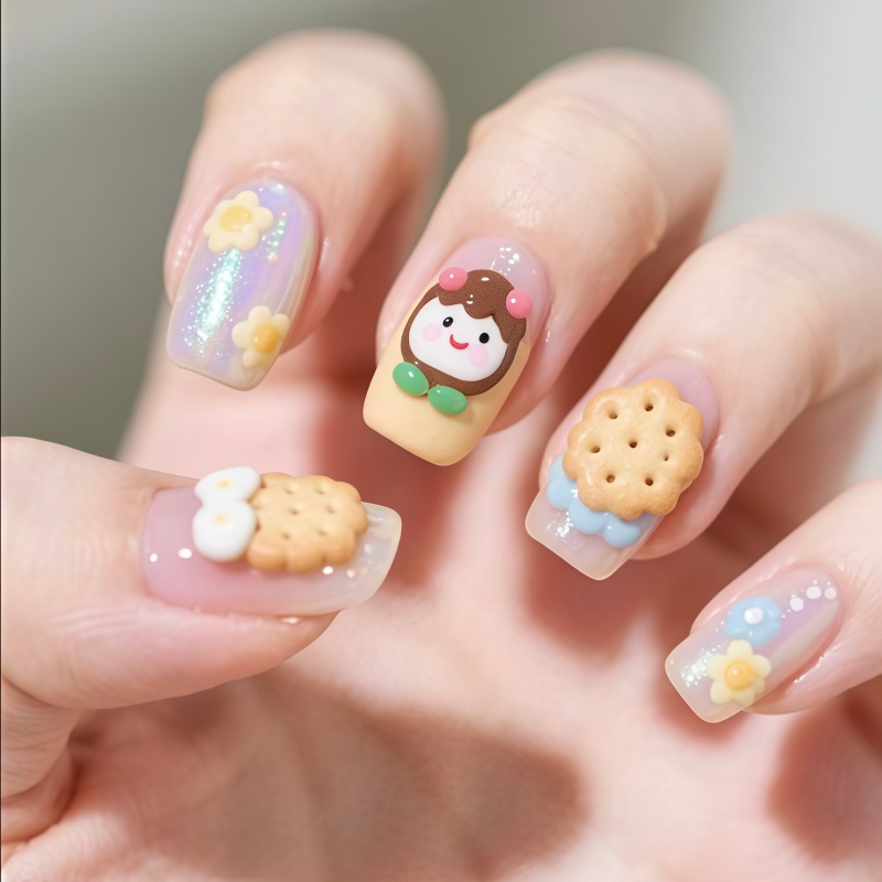 Cute Animal Nail Art & Cookie  - огляд і ціна Art Craft Rabbit