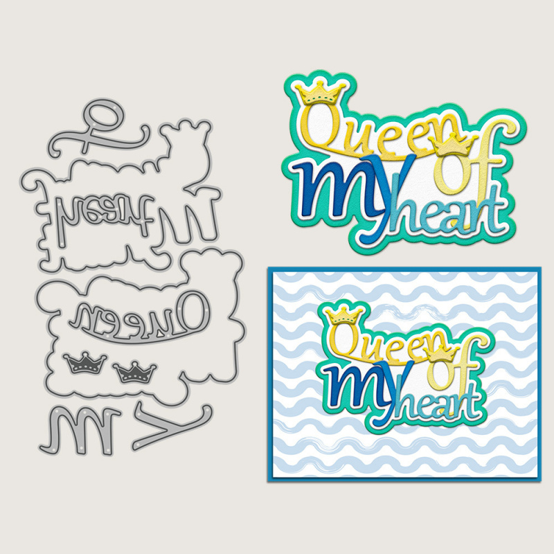 Queen Of My Heart Carbon Steel - огляд і ціна Queen Art Craft
