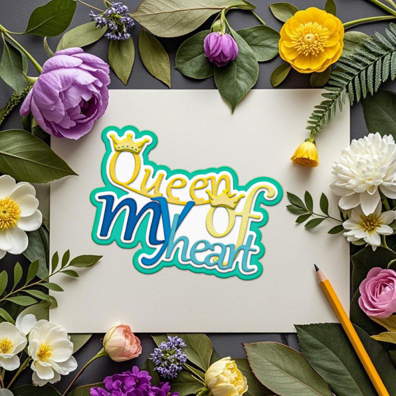 Queen Of My Heart Carbon Steel - огляд і ціна Queen Art Craft
