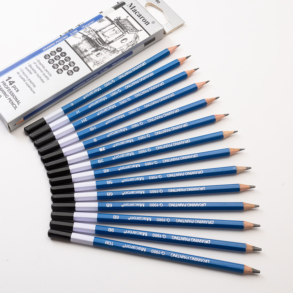 14Pcs Professional Sketch Char - огляд і ціна Sketching Charcoal Set