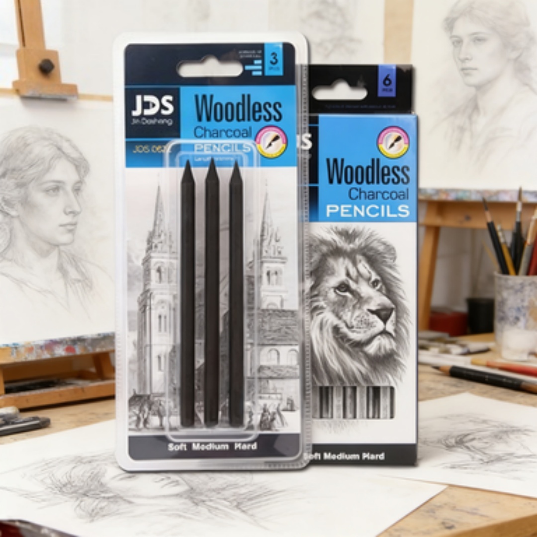 Professional Charcoal Pencils  - огляд і ціна Sketching Charcoal Set