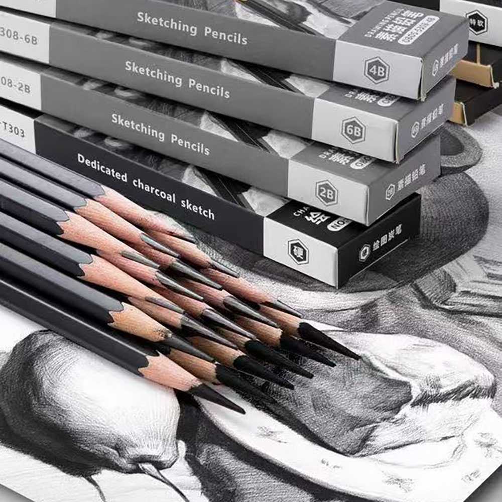 12 pieces Sketching pencil for - огляд і ціна Sketching Charcoal Set