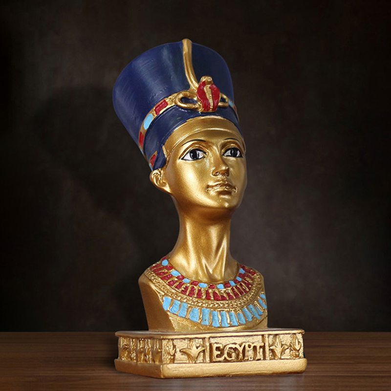 Egyptian Queen Ornament Resin  - огляд і ціна Queen Art Craft