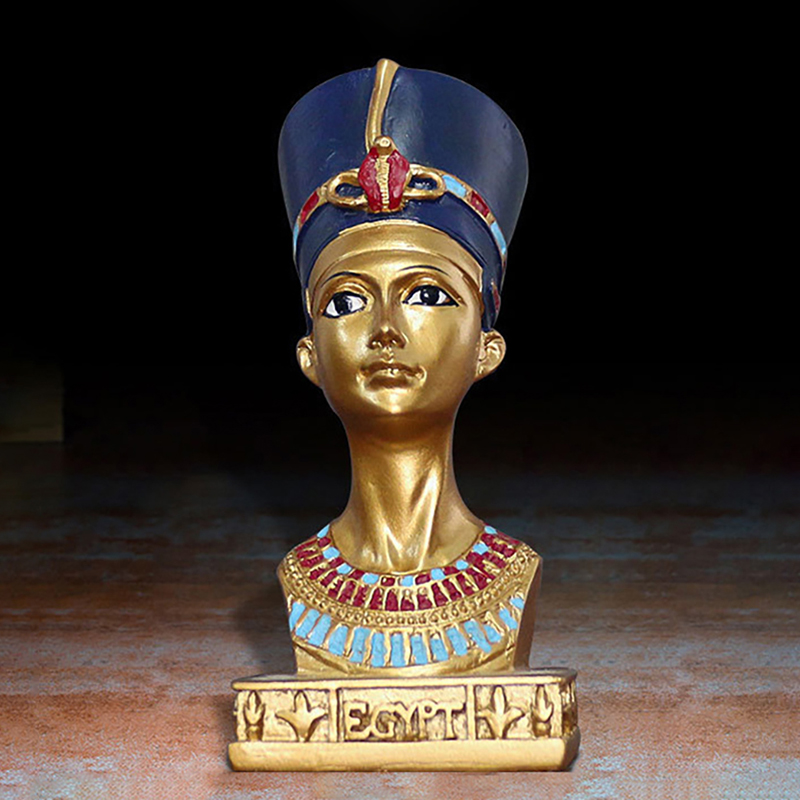 Egyptian Queen Ornament Resin  - огляд і ціна Queen Art Craft