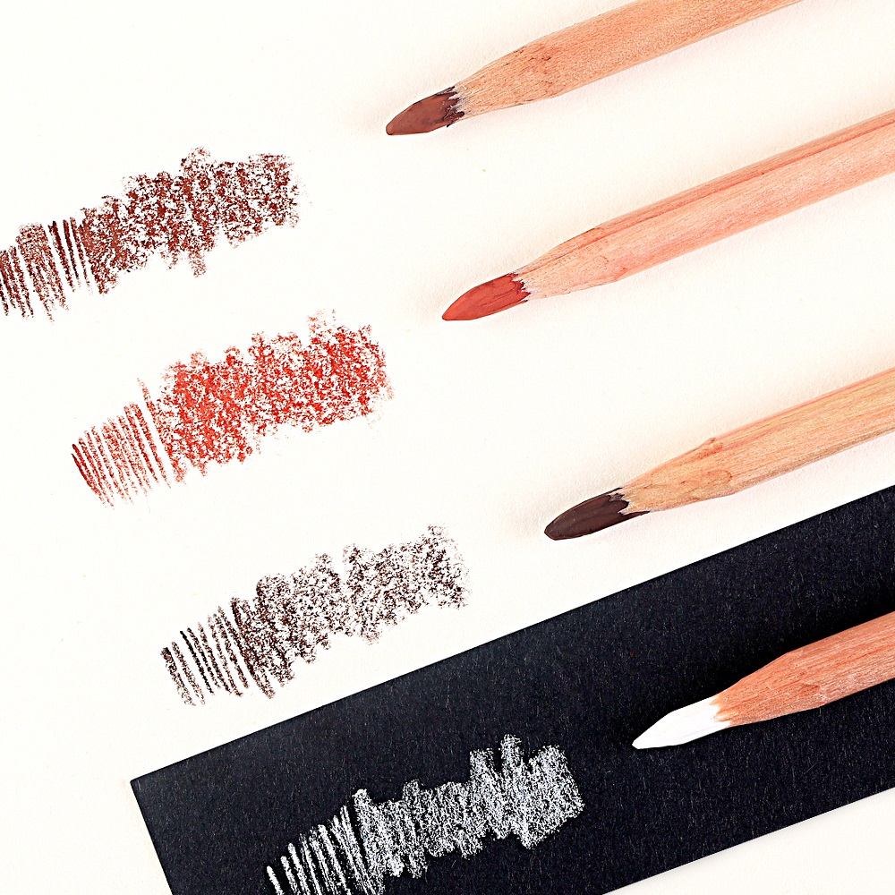 4Pcs Professional Sketch Charc - огляд і ціна Sketching Charcoal Set