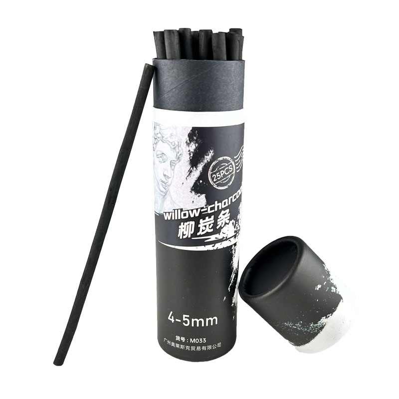 25PCS Vine Charcoal Sticks, Wi - огляд і ціна Sketching Charcoal Set