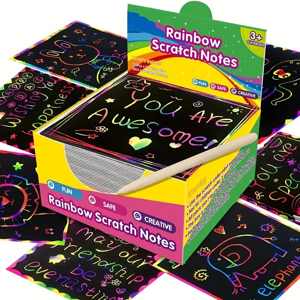 Many Creative Scratch Art Card - огляд і ціна Art Craft Stick