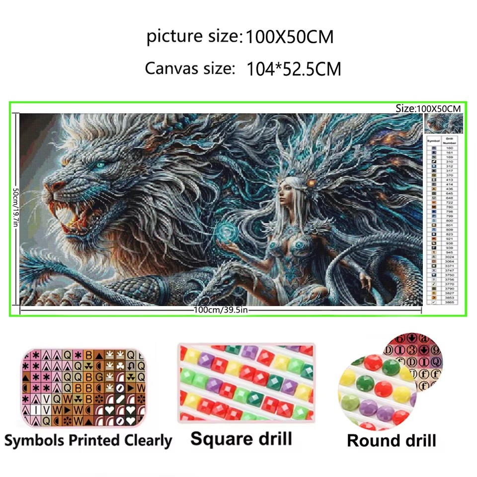 Gothic Dragon Queen 5D Diy Dia - огляд і ціна Queen Art Craft