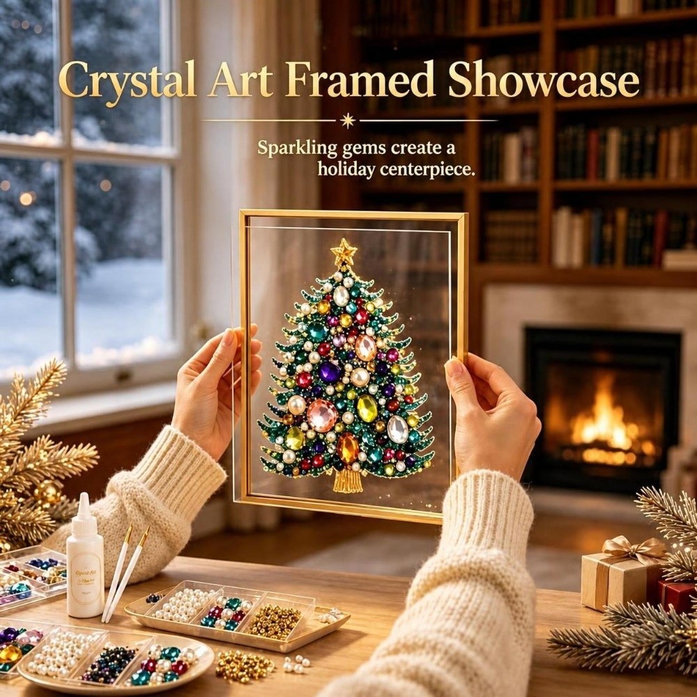 1 Set DIY Christmas Tree Art K - огляд і ціна Art Craft Tree