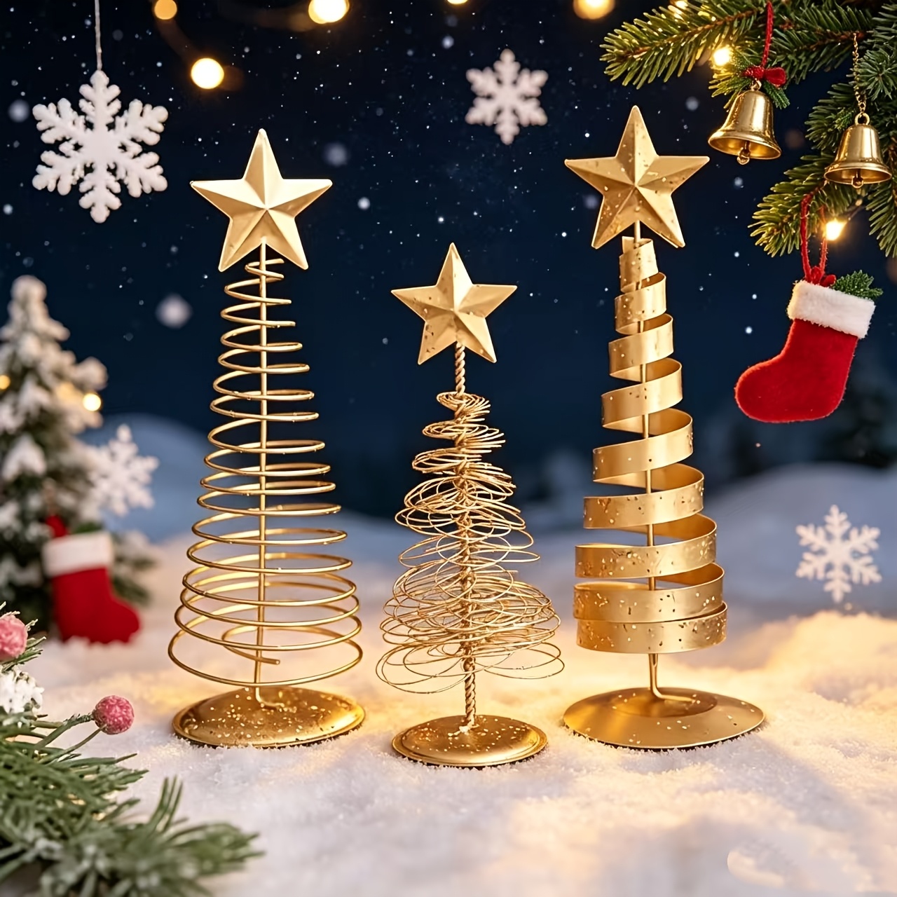 3pcs Christmas Trees Artificia - огляд і ціна Art Craft Tree