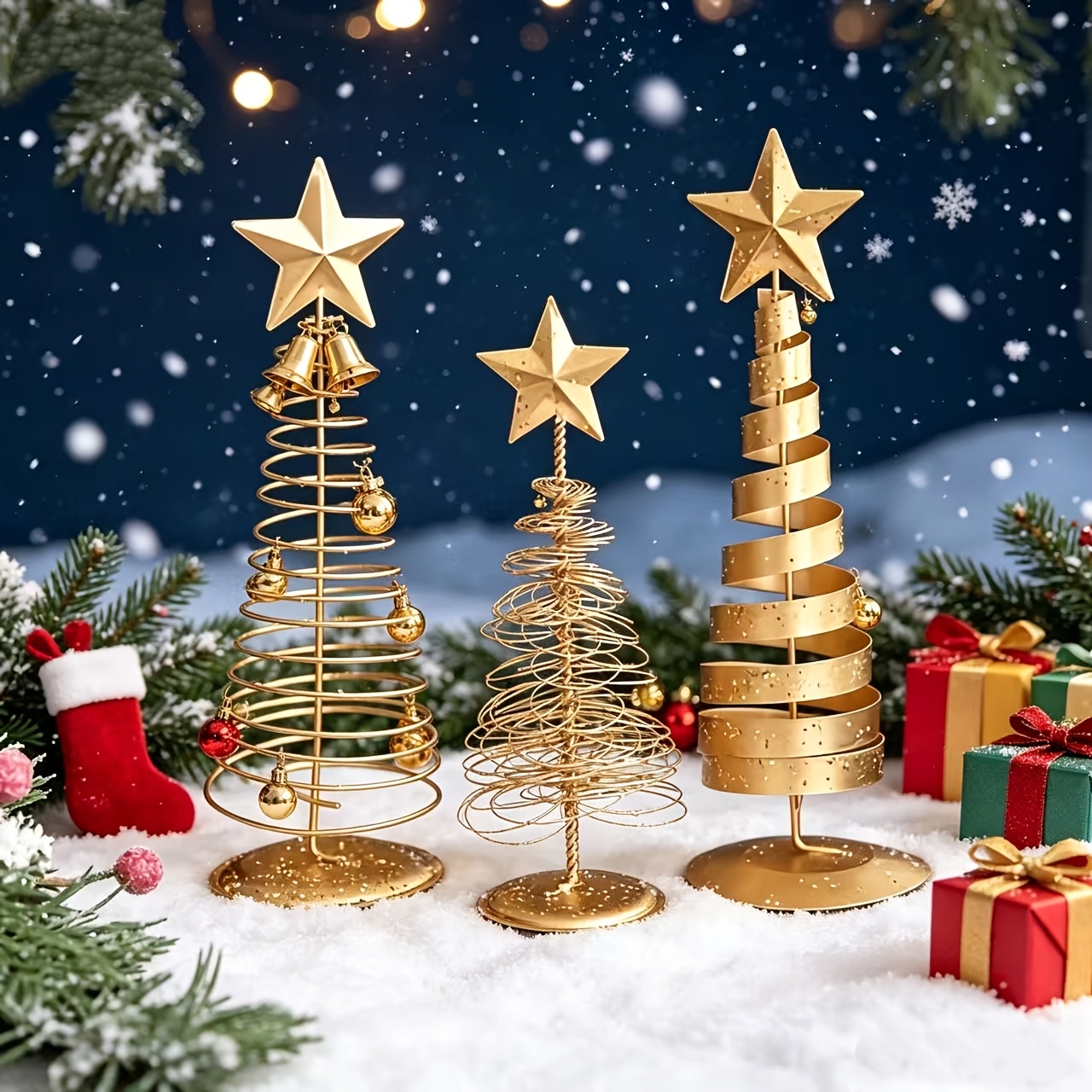 3pcs Christmas Trees Artificia - огляд і ціна Art Craft Tree