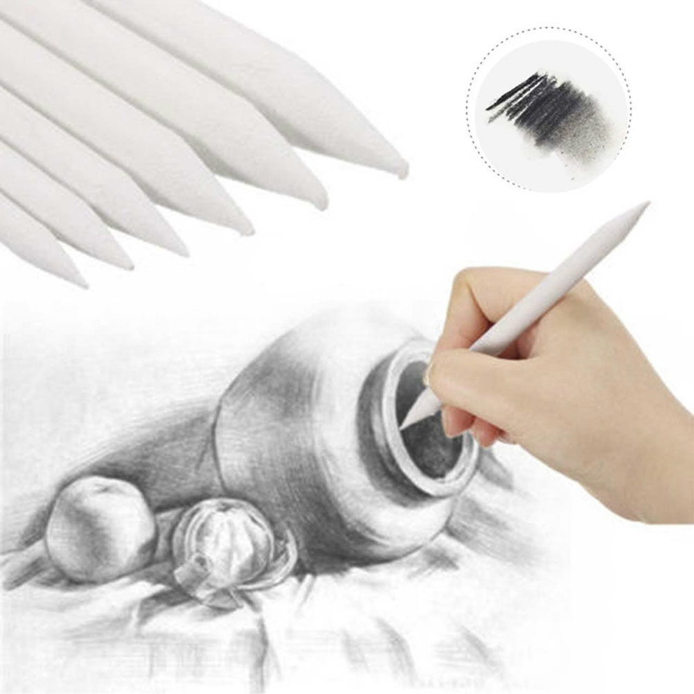 6Pcs Drawing Sketch Rub Pencil - огляд і ціна Sketching Charcoal Set