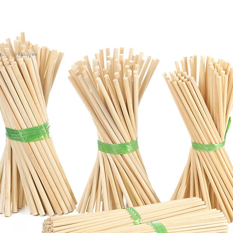 3-8mm Round Wooden Bamboo Stic - огляд і ціна Art Craft Stick