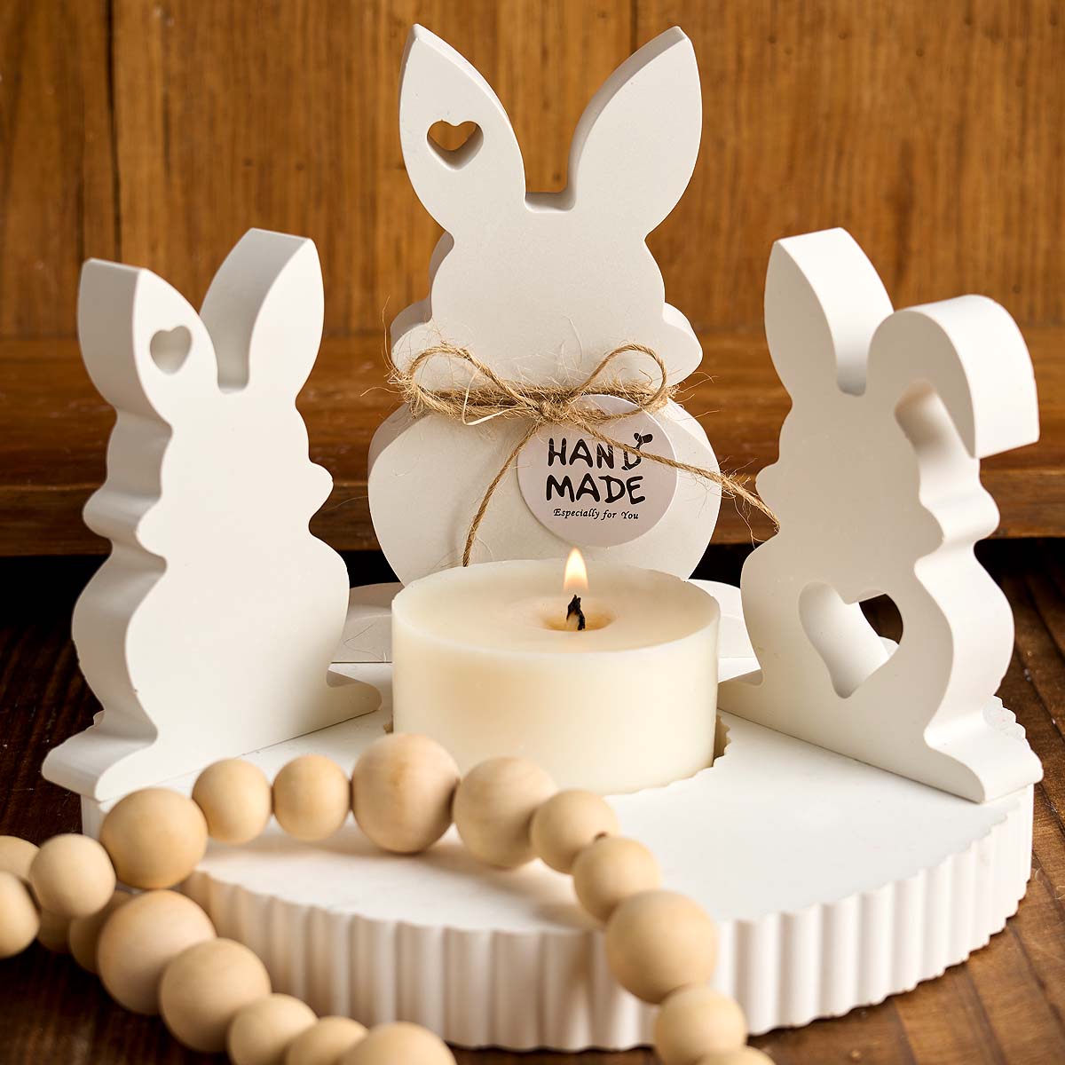 3D Heart Rabbit Silicone Candl - огляд і ціна Art Craft Rabbit