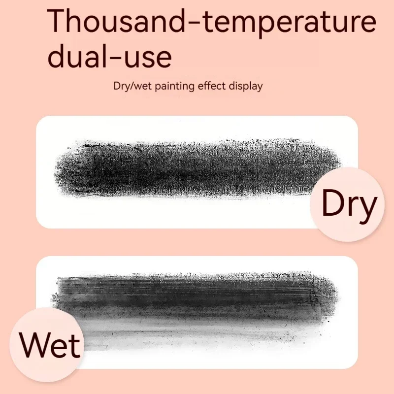 10 Colors Sketch Toner Dry Wet - огляд і ціна Sketching Charcoal Set