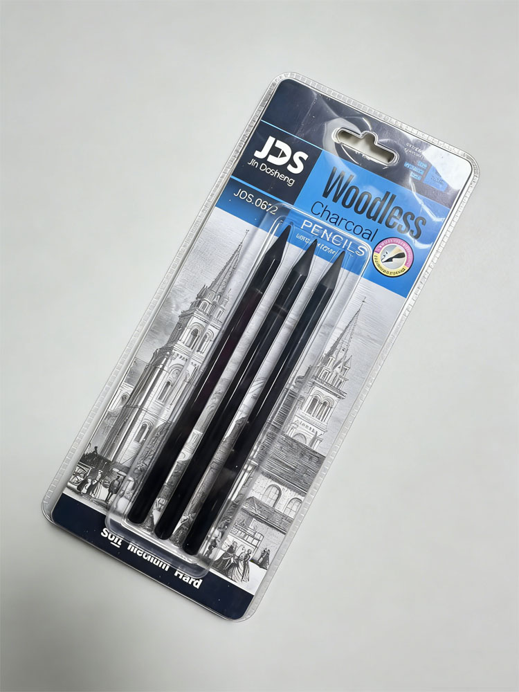 Professional Woodless Charcoal - огляд і ціна Sketching Charcoal Set