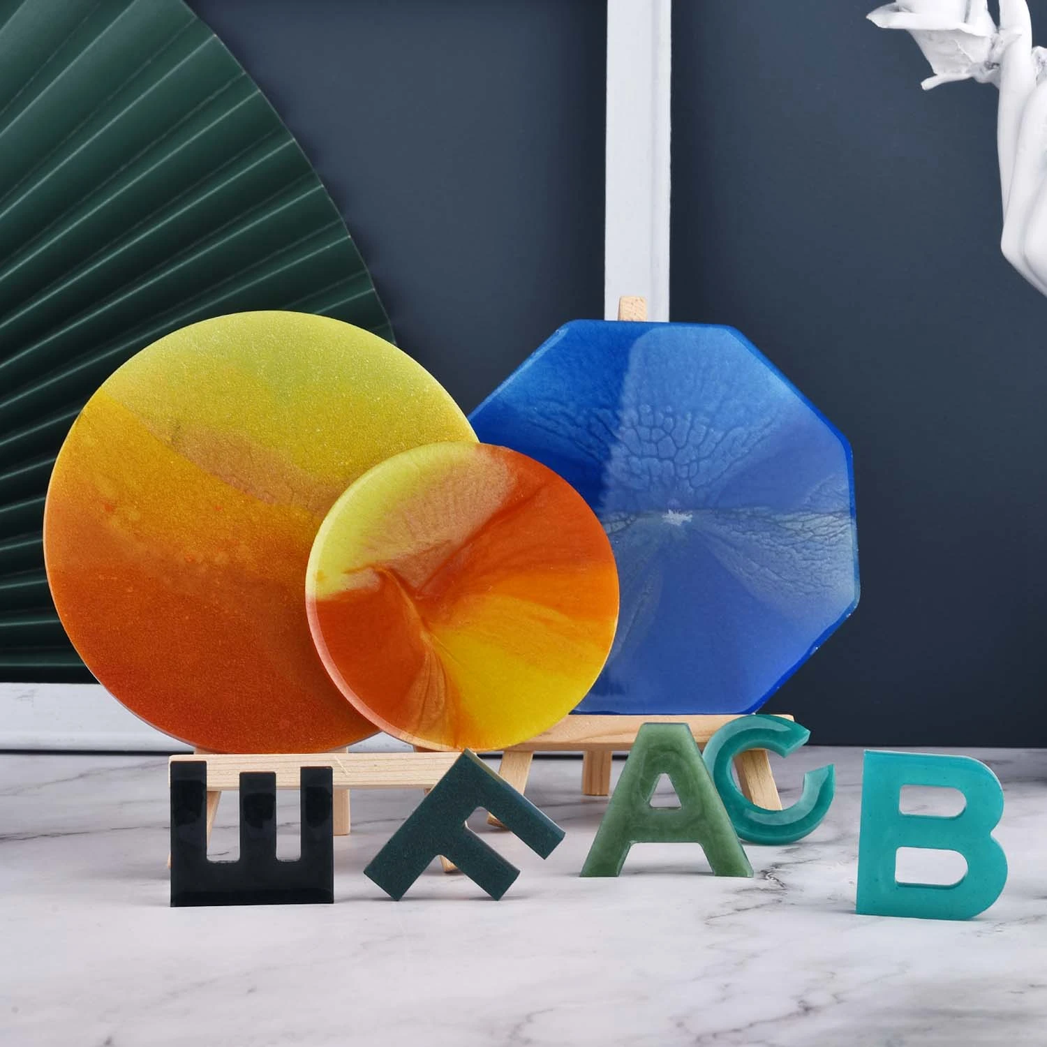 6 Colors/Set Pearlescent Powde - огляд і ціна Resin Pigment Powder