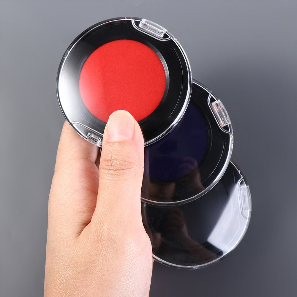 Red Blue Black Mini Fingerprin - огляд і ціна Stamping Ink Pad