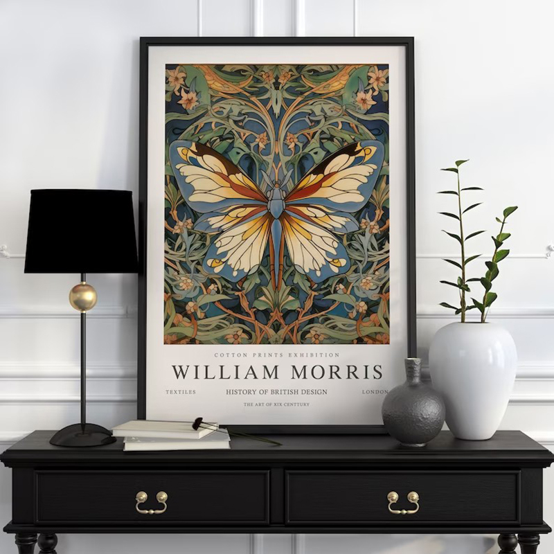 Vintage William Morris Exhibit - огляд і ціна Art Craft William Morris